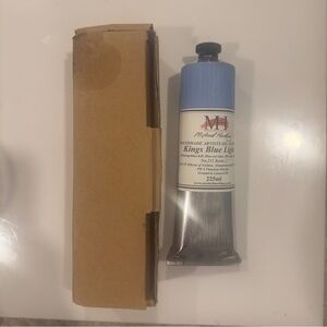 Michael Harding Artists Oil Color - Kings Blue Light, 225 ml tube